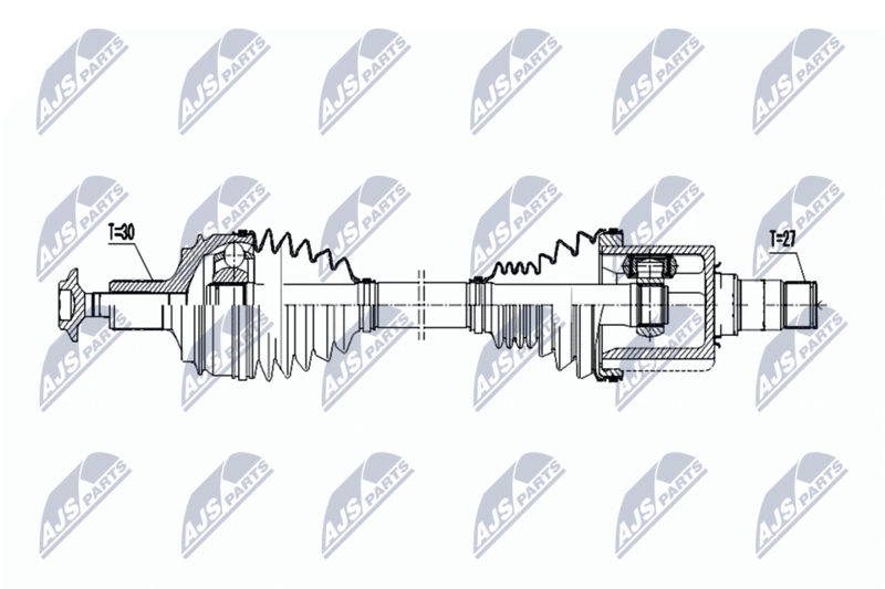NTY NPW-ME-063 Drive Shaft