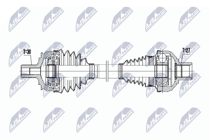 NTY NPW-ME-067 Drive Shaft