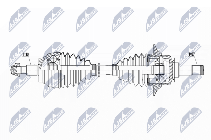 NTY NPW-ME-068 Drive Shaft
