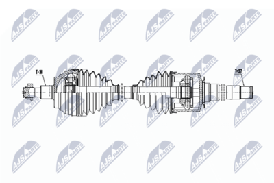 Drive Shaft NTY NPW-ME-069