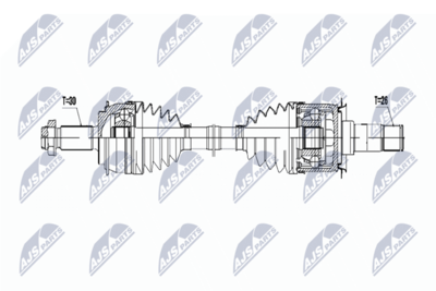 Drive Shaft NTY NPW-ME-072