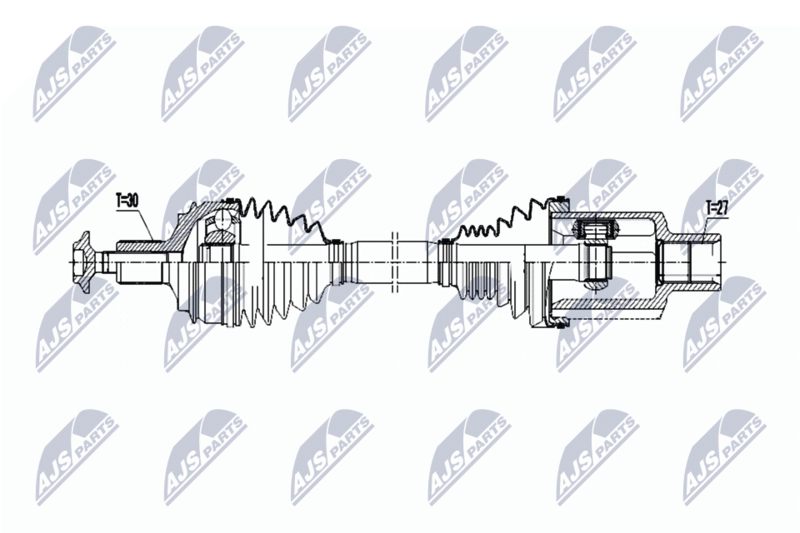 NTY NPW-ME-077 Drive Shaft