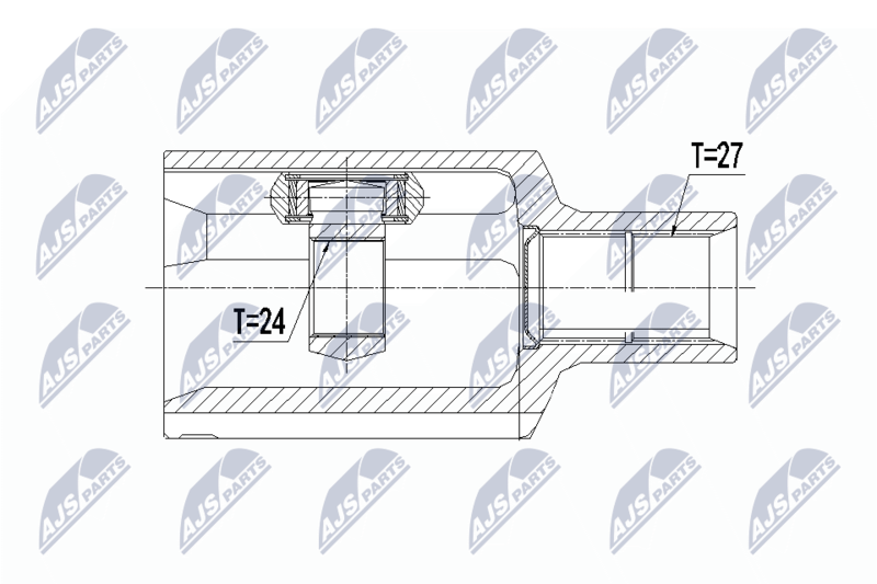 NTY NPW-ME-088 Joint Kit, drive shaft