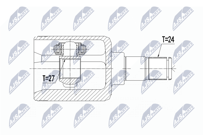NTY NPW-ME-091 Joint Kit, drive shaft