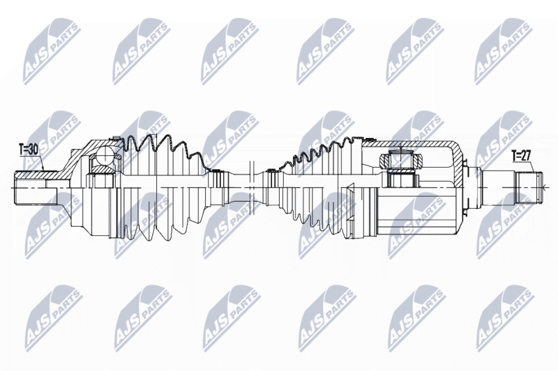 NTY NPW-ME-098 Drive Shaft
