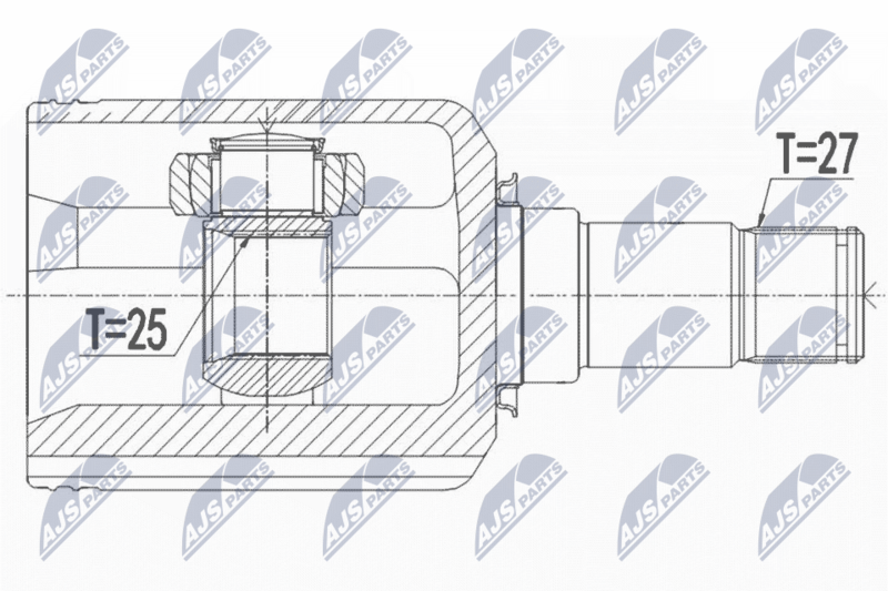 NTY NPW-ME-099 Joint Kit, drive shaft