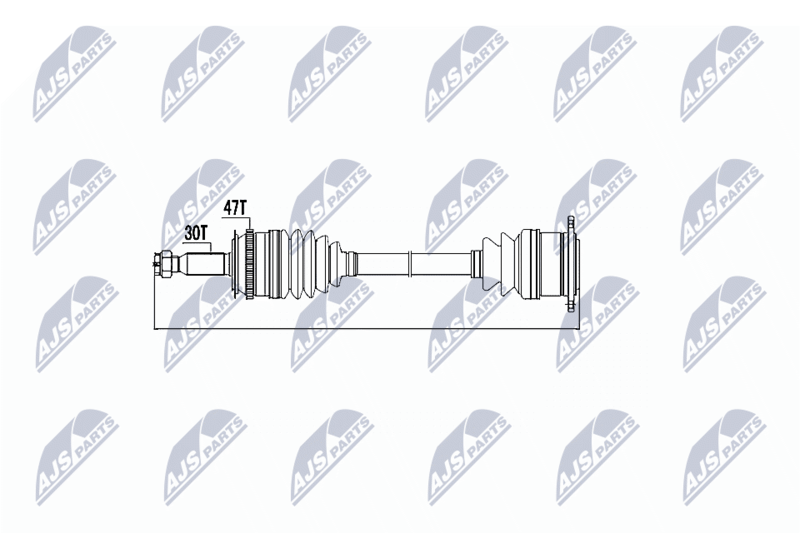 NTY NPW-MS-001 Drive Shaft