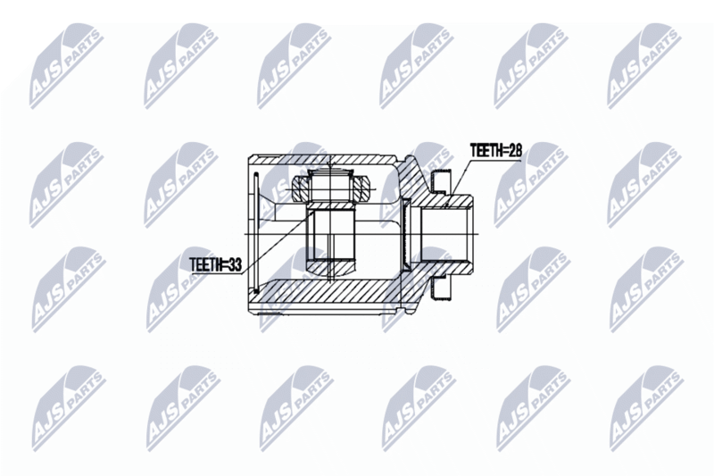 NTY NPW-MS-028 Joint Kit, drive shaft