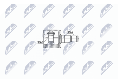 Joint Kit, drive shaft NTY NPW-MS-047