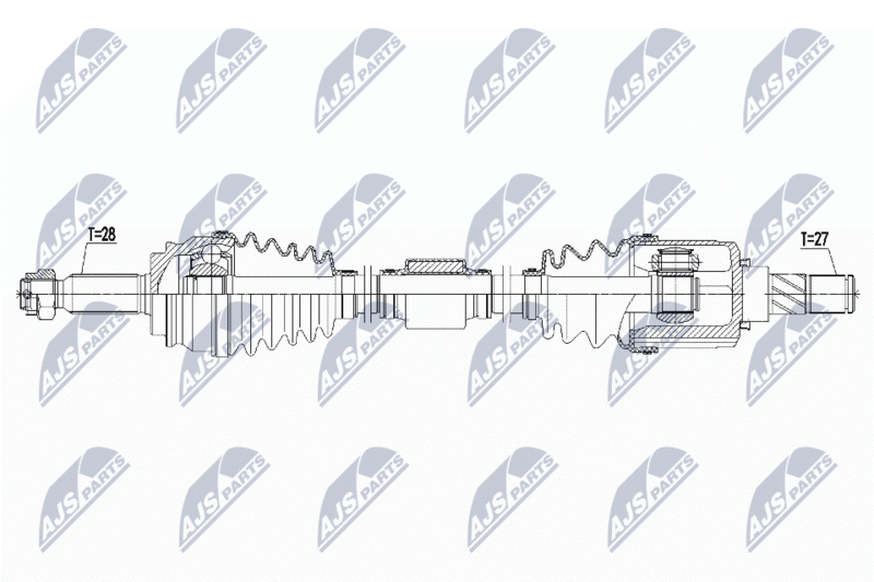 NTY NPW-MS-061 Drive Shaft