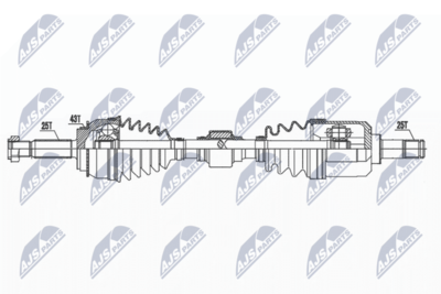 Drive Shaft NTY NPW-MS-071