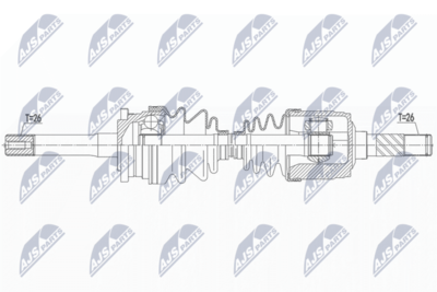 Drive Shaft NTY NPW-MZ-066