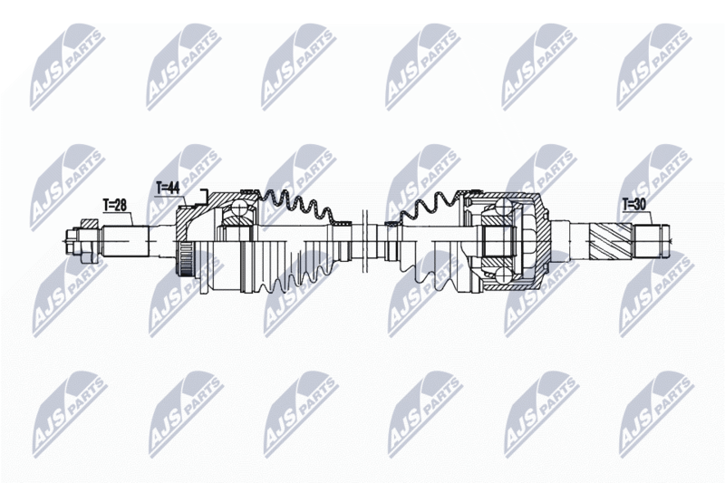 NTY NPW-MZ-090 Drive Shaft