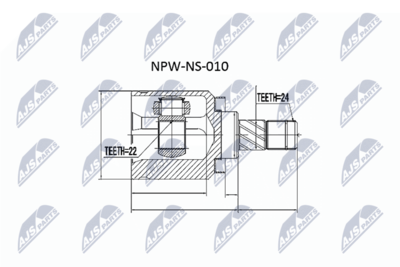 Joint Kit, drive shaft NTY NPW-NS-010