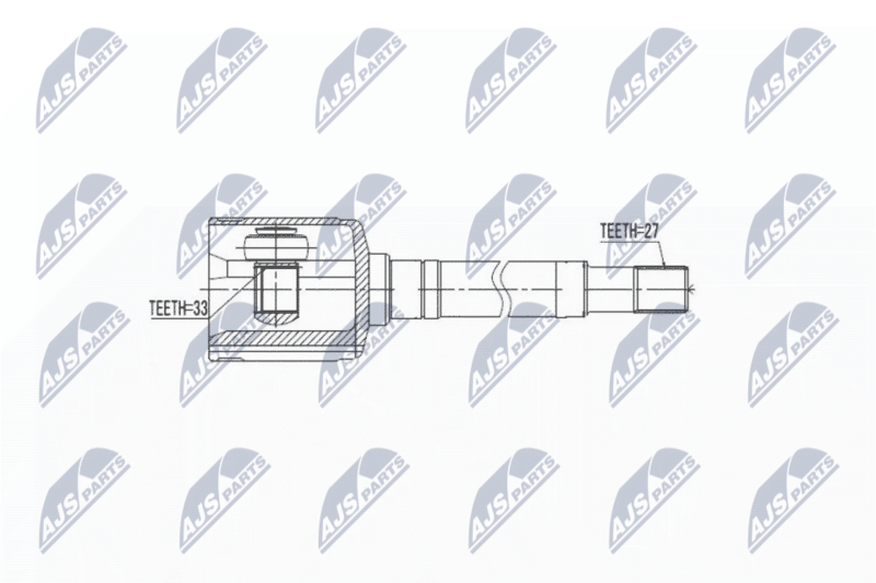 NTY NPW-NS-033 Joint Kit, drive shaft