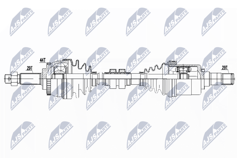 NTY NPW-NS-060 Drive Shaft