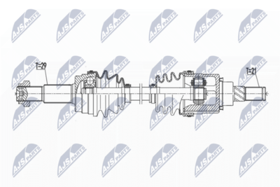 Drive Shaft NTY NPW-NS-106