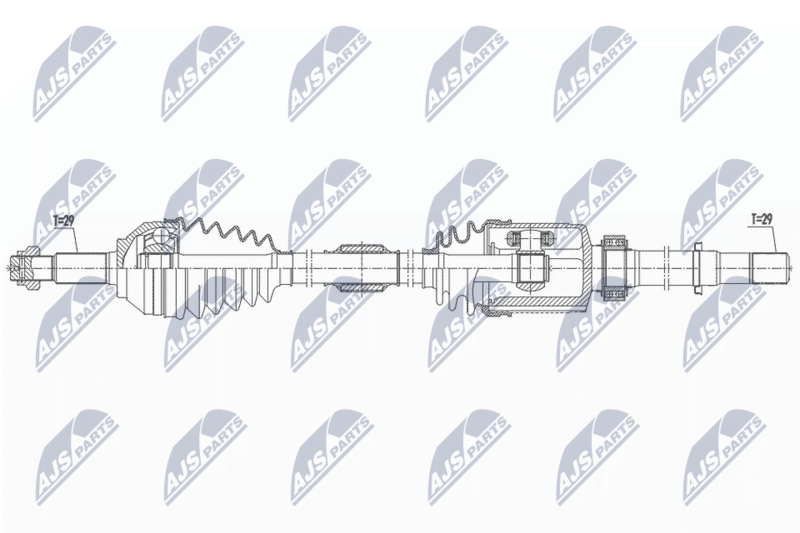 NTY NPW-NS-130 Drive Shaft
