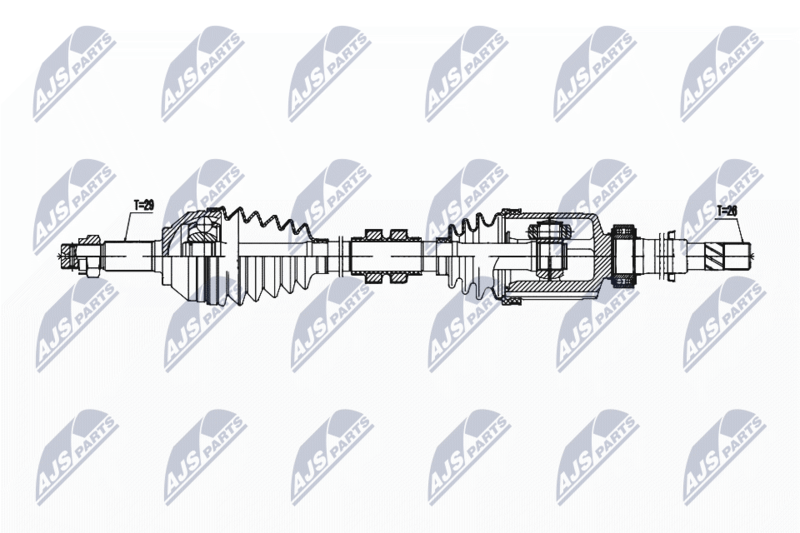 NTY NPW-NS-167 Drive Shaft