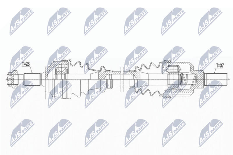 NTY NPW-PE-061 Drive Shaft