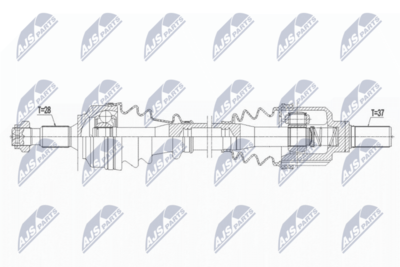 Drive Shaft NTY NPW-PE-061