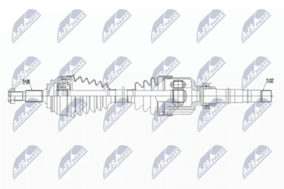 Drive Shaft NTY NPW-PE-071