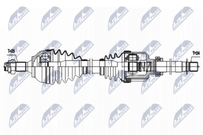 Drive Shaft NTY NPW-PE-087
