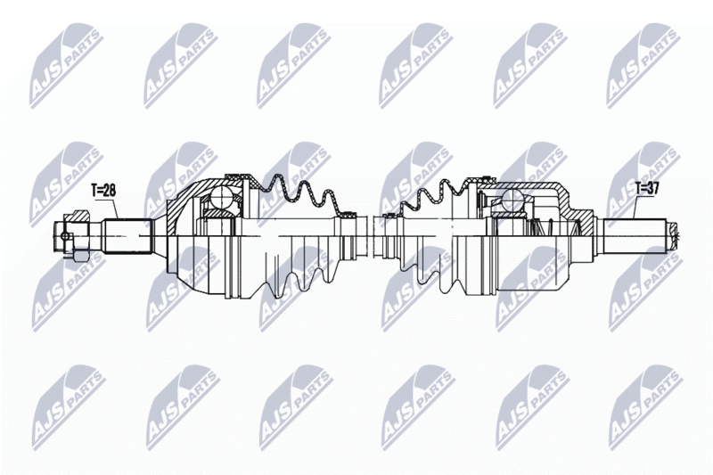 NTY NPW-PE-093 Drive Shaft