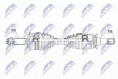 Drive Shaft NTY NPW-PE-107