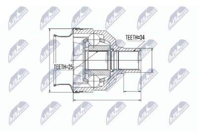 Joint Kit, drive shaft NTY NPW-PL-025