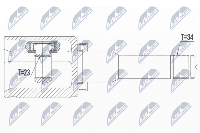 NTY NPW-PL-040 Joint Kit, drive shaft