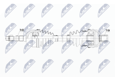 Drive Shaft NTY NPW-PL-055