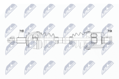 Drive Shaft NTY NPW-PL-061