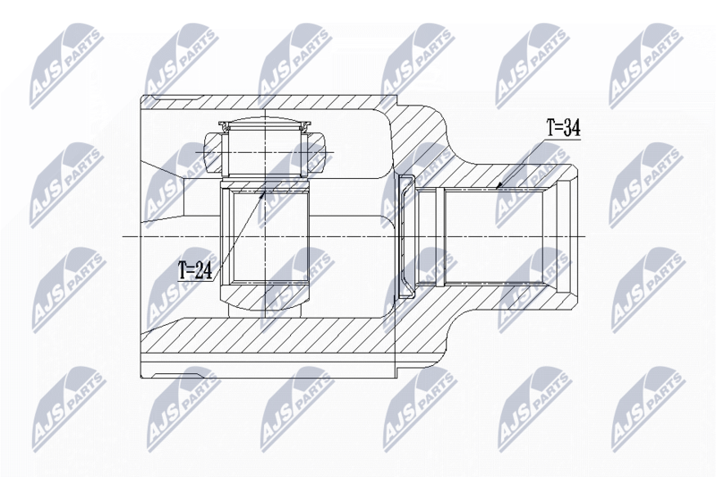NTY NPW-PL-062 Joint Kit, drive shaft