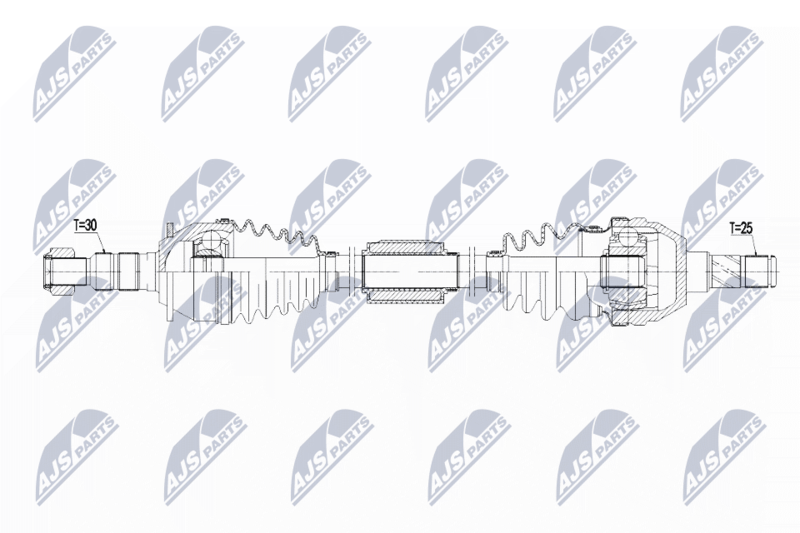 NTY NPW-PL-071 Drive Shaft