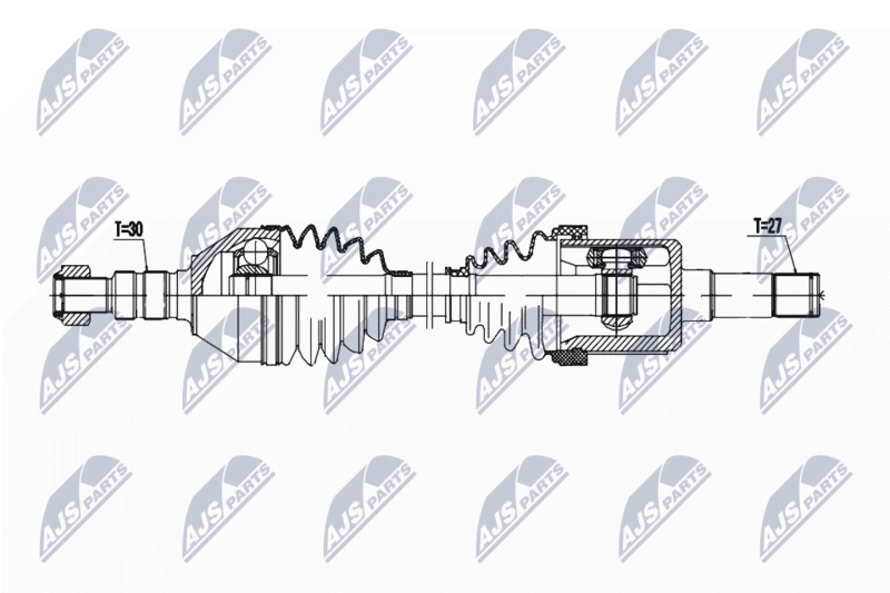 NTY NPW-PL-142 Drive Shaft