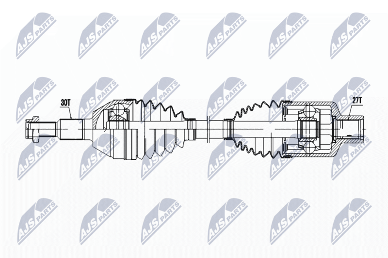 NTY NPW-PL-144 Drive Shaft