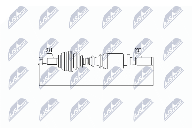 NTY NPW-RE-004 Drive Shaft