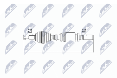 Drive Shaft NTY NPW-RE-004