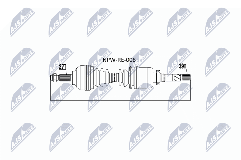 NTY NPW-RE-008 Drive Shaft