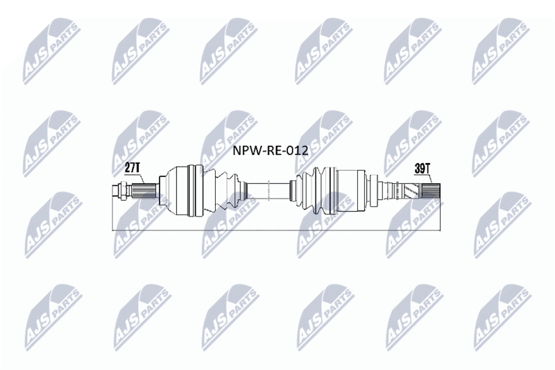 NTY NPW-RE-012 Drive Shaft