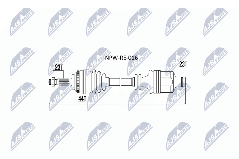 NTY NPW-RE-016 Drive Shaft