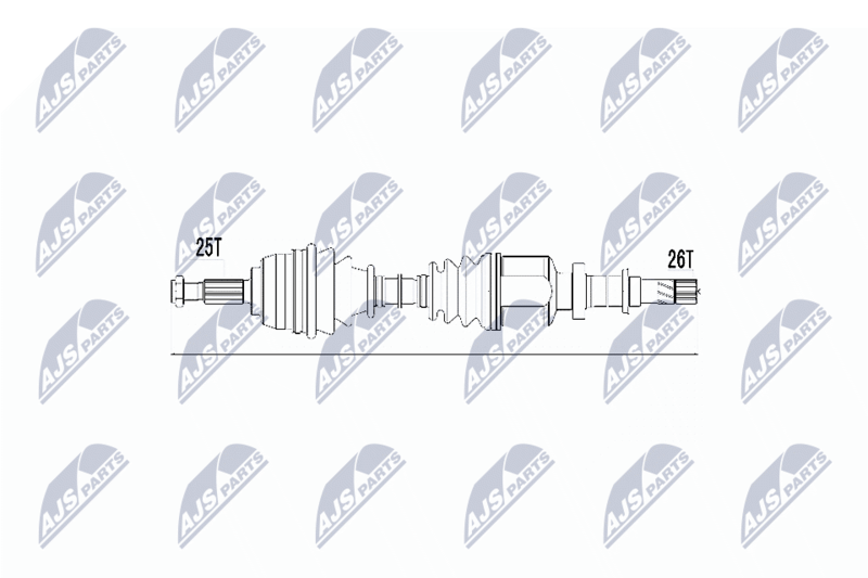 NTY NPW-RE-032 Drive Shaft