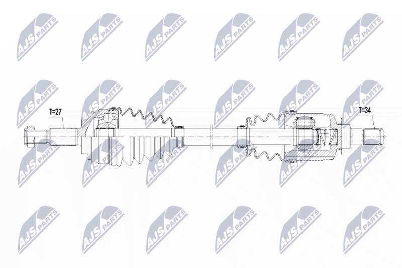 NTY NPW-RE-081 Drive Shaft