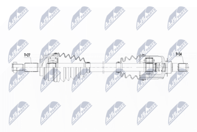 Drive Shaft NTY NPW-RE-081