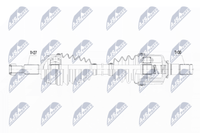Drive Shaft NTY NPW-RE-091