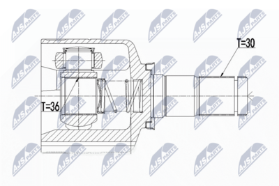 Joint Kit, drive shaft NTY NPW-RE-092