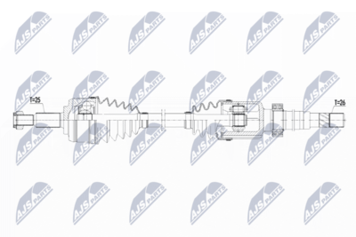 Drive Shaft NTY NPW-RE-103