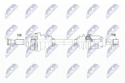 Drive Shaft NTY NPW-RE-138