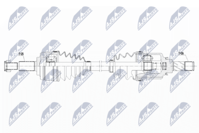 Drive Shaft NTY NPW-RE-142